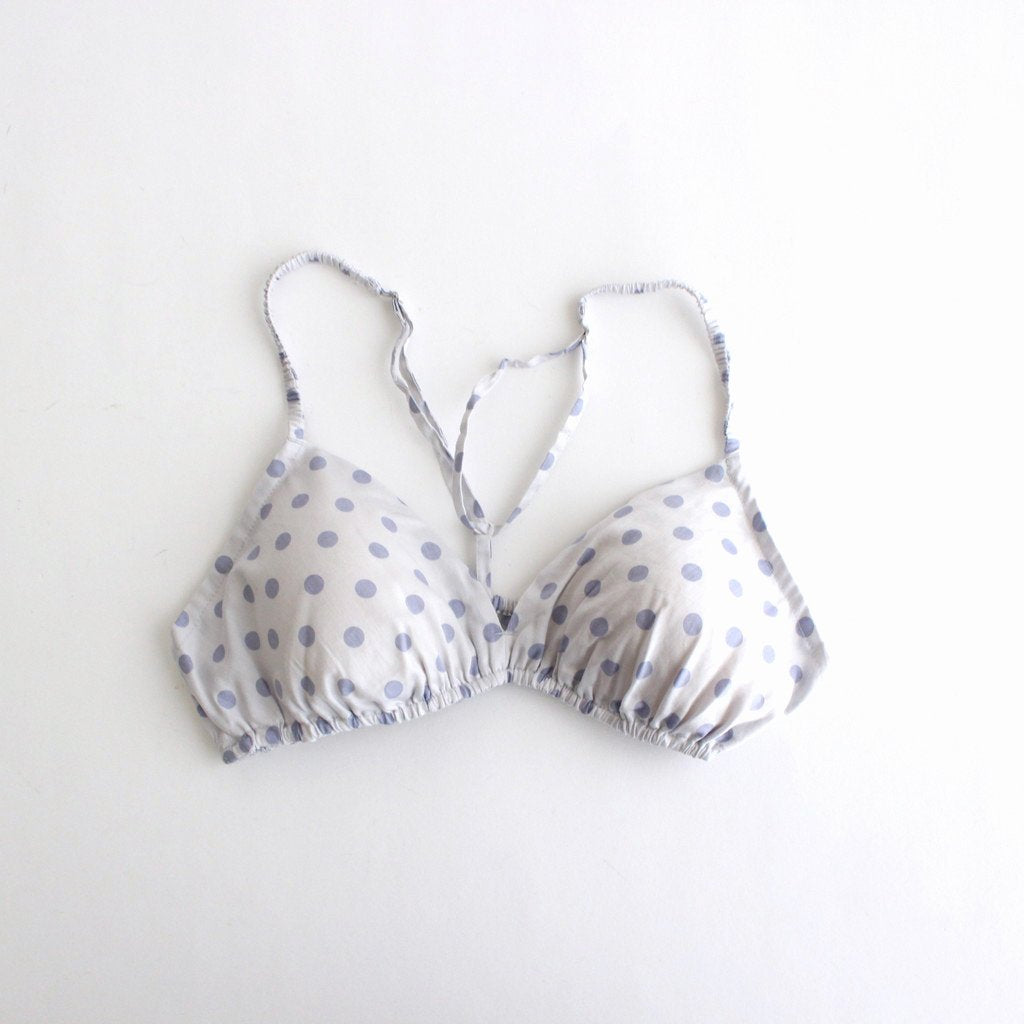 BRA & PANTS #NO.15 ASH × BLUE