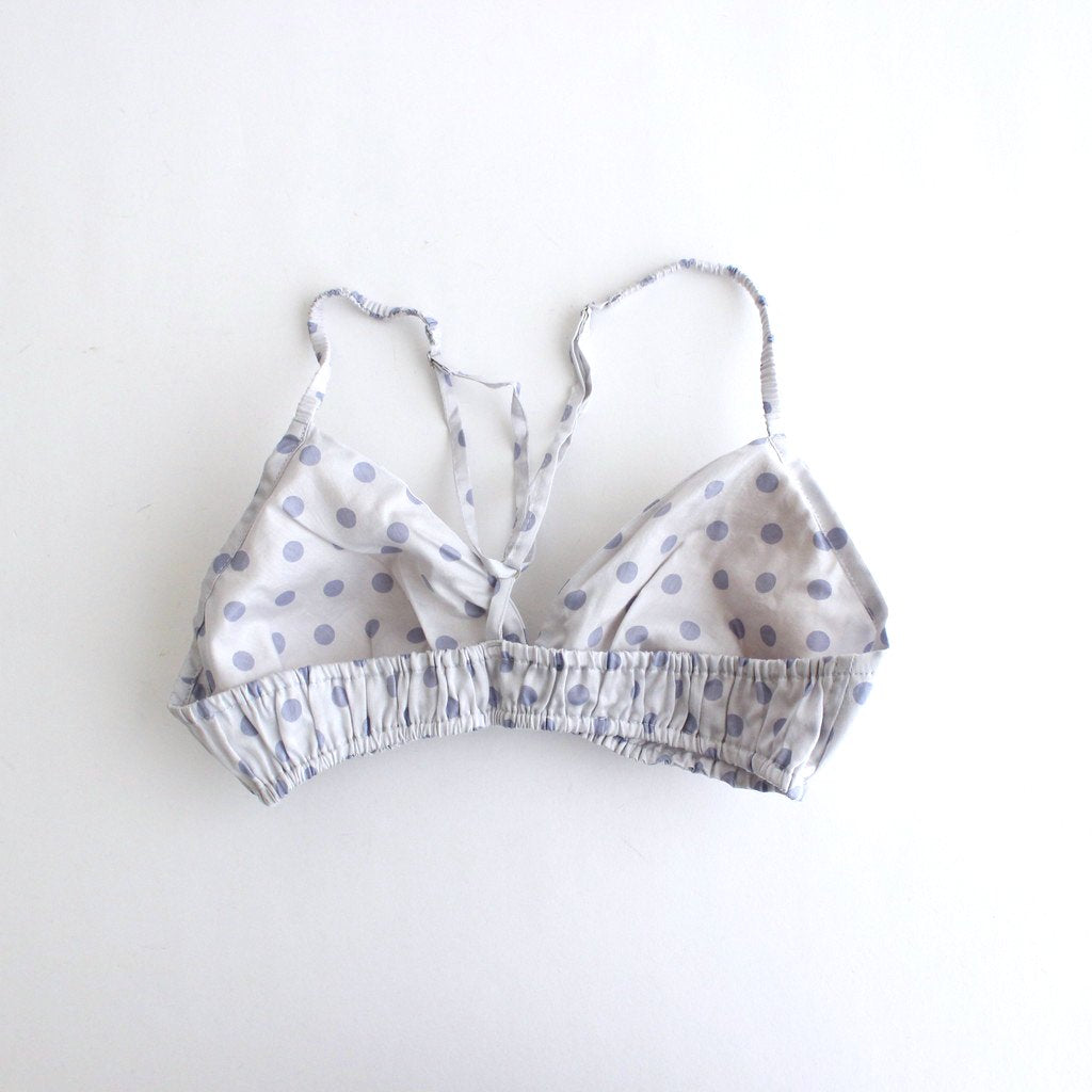 BRA & PANTS #NO.15 ASH × BLUE