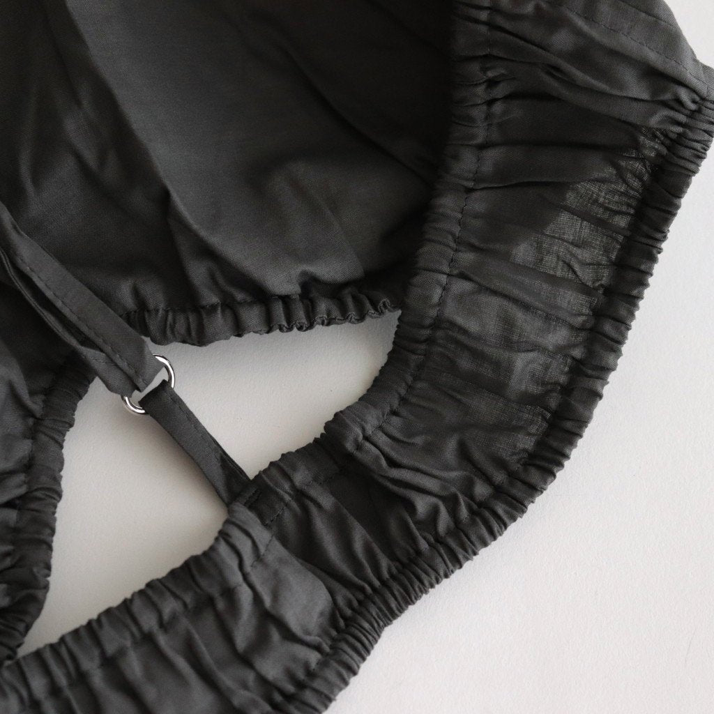 BRA & PANTS #NO.18 INK BLACK
