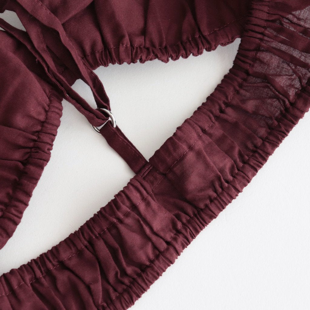 BRA & PANTS #NO.20 BORDEAUX
