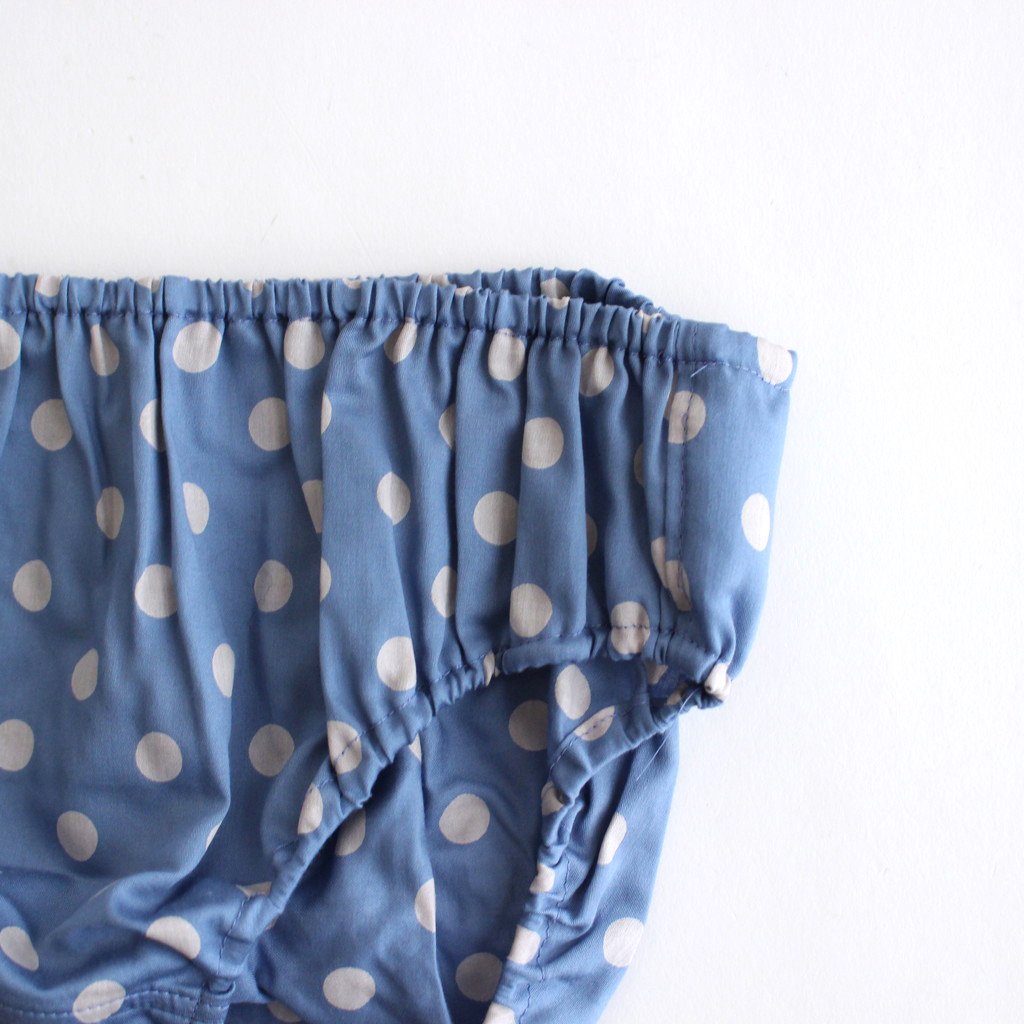 BRA & PANTS #NO.16 BLUE × GRAY