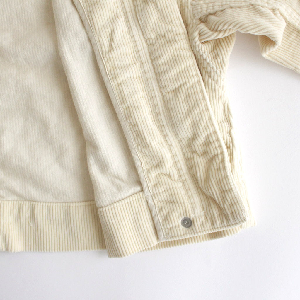 G.D.９W.C WIDE SLEEVE JACKET #OFF WHITE [no.6372]