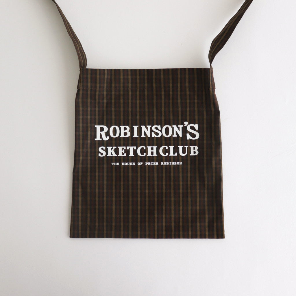 ROBINSON'S.C ONE SHOULDER BAG #DARK BROWN [no.6442]