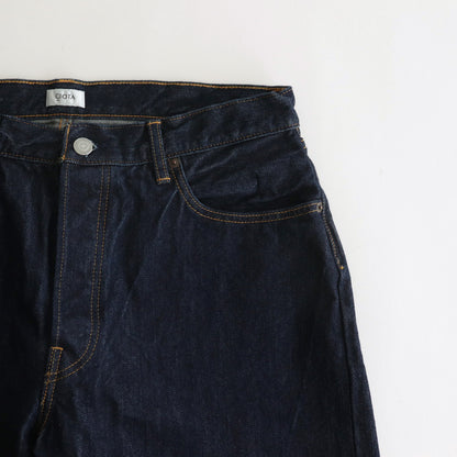 Straight 5 Pocket Pants #Navy（One Wash） [PTLM-21STB-NIW]
