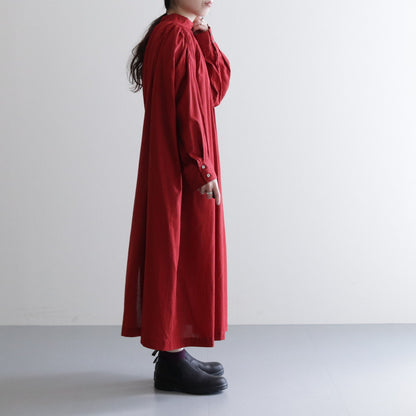 静寂の欠片 back open dress #Agate red [TLF-124-op002-la]