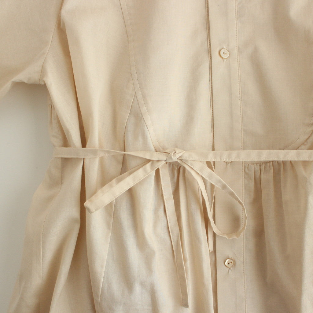 静寂の欠片 robe shirt #ecru [TLF-224-sh008-la]