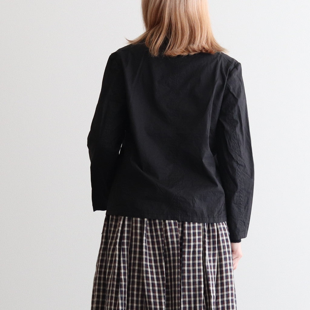 GARMENT DYE JACKET #black [no.6281]