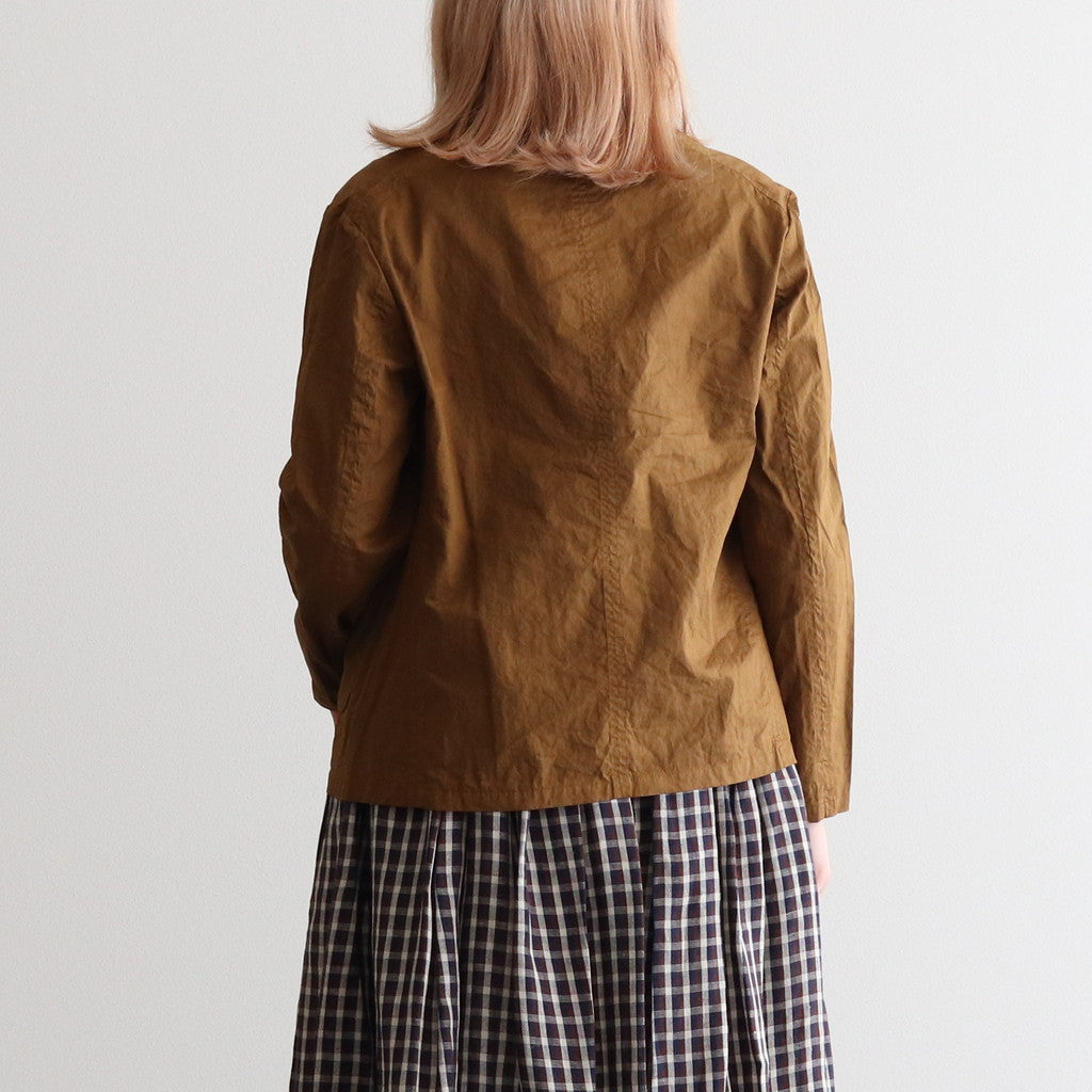 GARMENT DYE JACKET #brown [no.6281]