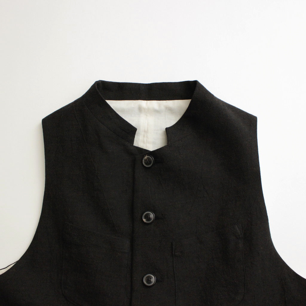 かたる月 logger vest #black [TLF-224-ve001-vlw]
