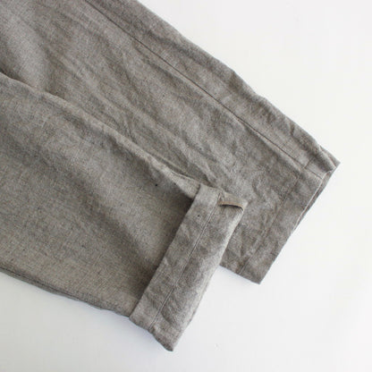路傍の月 suspender trousers #stone gray [TLF-124-pa003-lws]