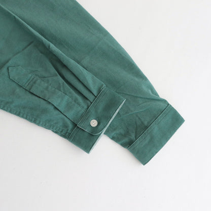 HW collarless shirt #Green [232612]