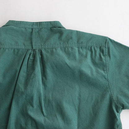 HW collarless shirt #Green [232612]