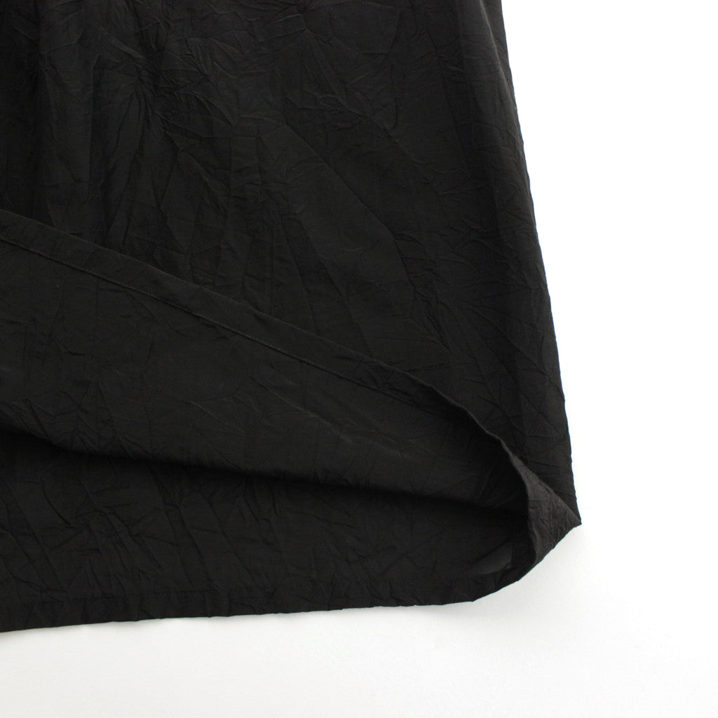 シルクコットンローン  ジャンパースカート #ブラック [OP24209]