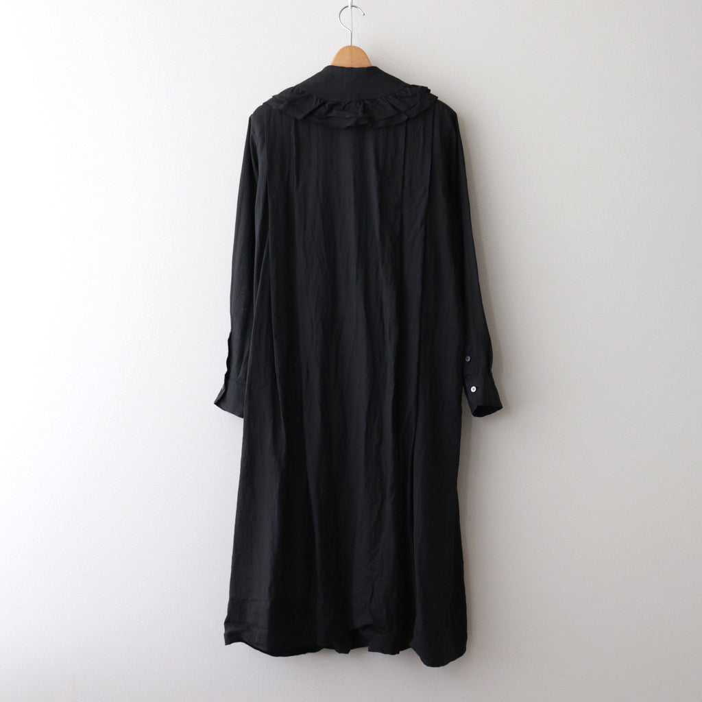 VENT DRESS #black [27-0031s]