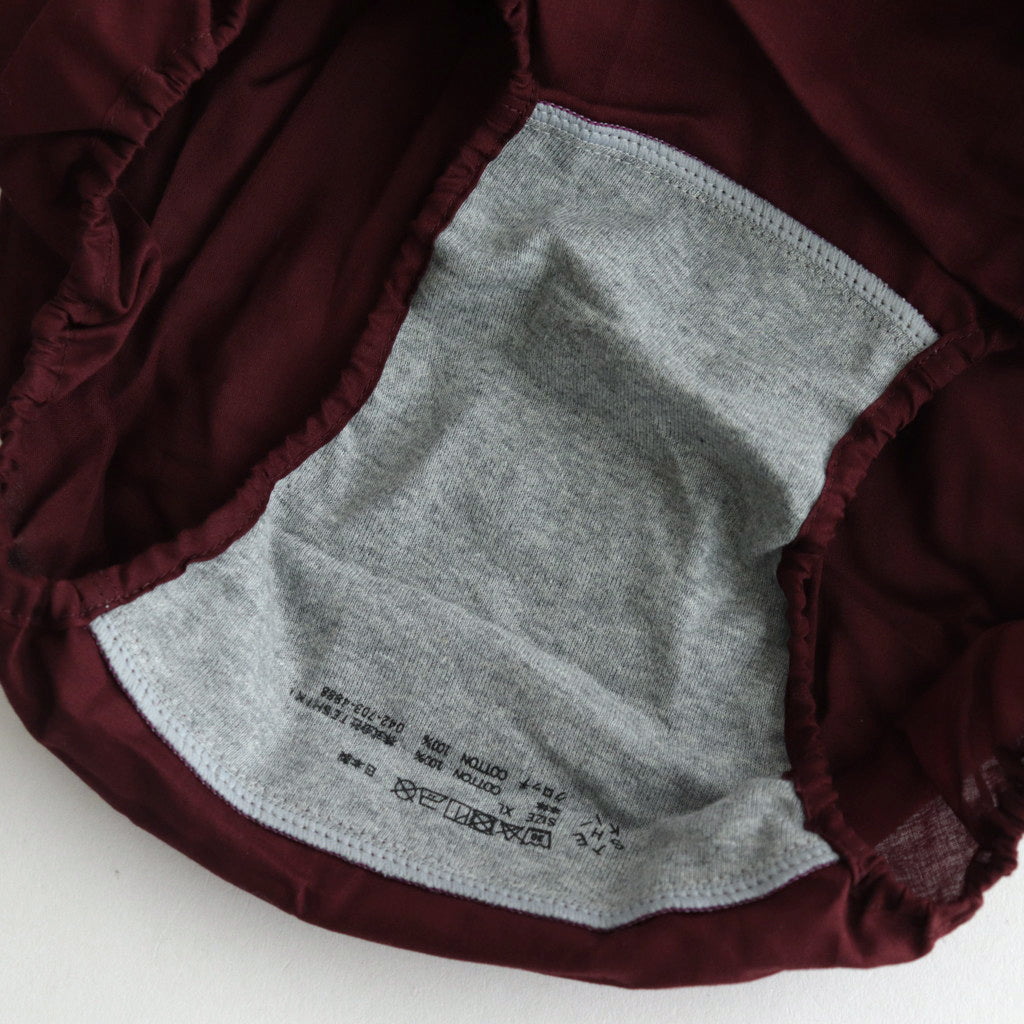 BRA & PANTS #NO.20 BORDEAUX