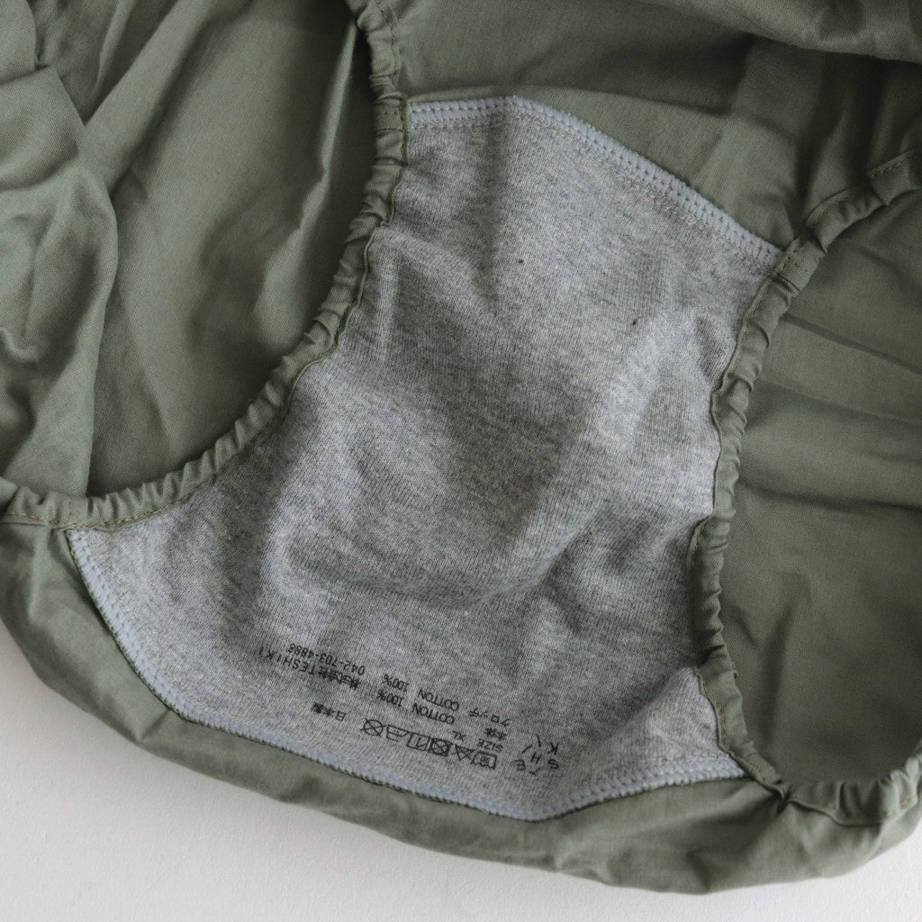 BRA & HIGH WAIST PANTS #NO.24 GRAY GREEN