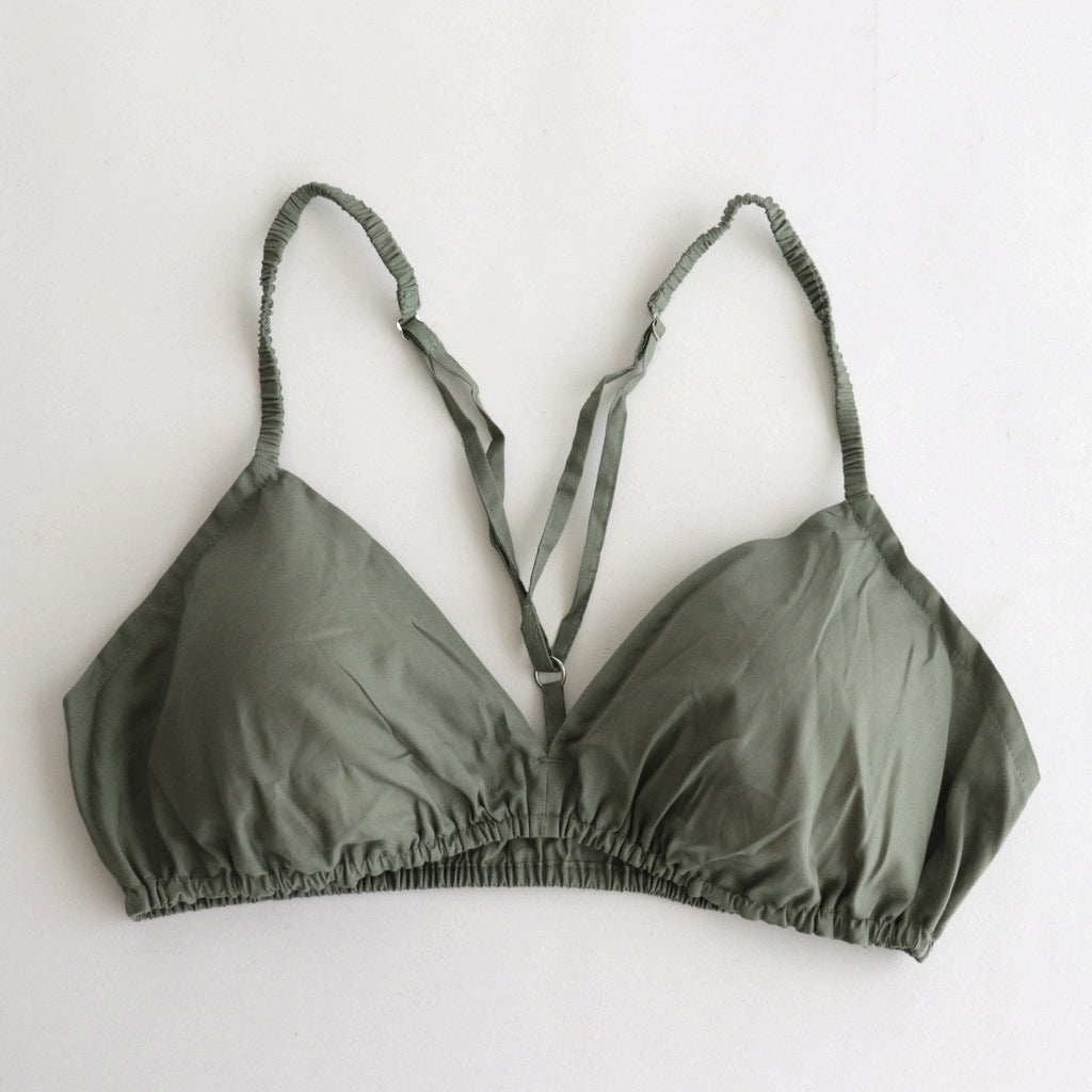 BRA & HIGH WAIST PANTS #NO.24 GRAY GREEN