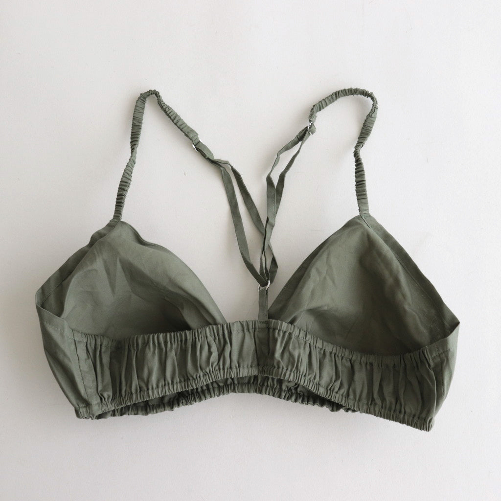 BRA & HIGH WAIST PANTS #NO.24 GRAY GREEN