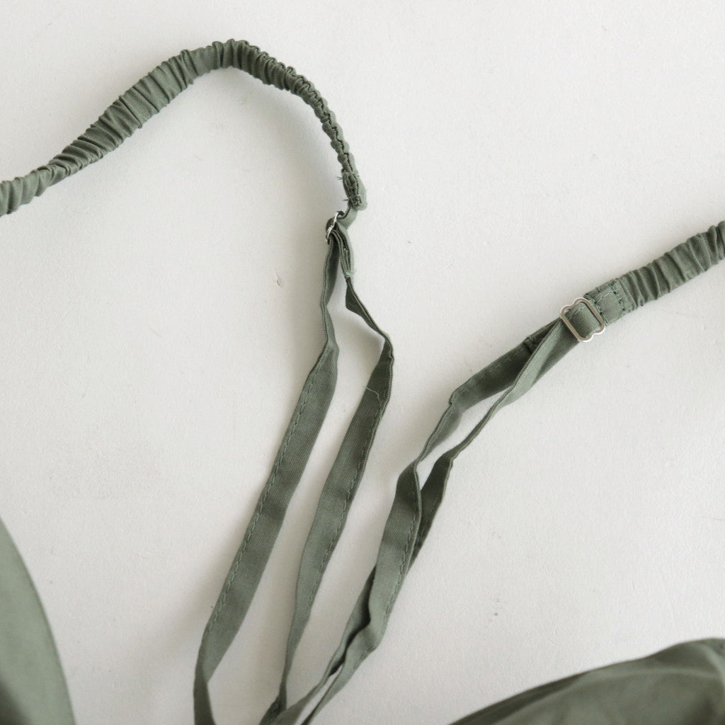 BRA & HIGH WAIST PANTS #NO.24 GRAY GREEN