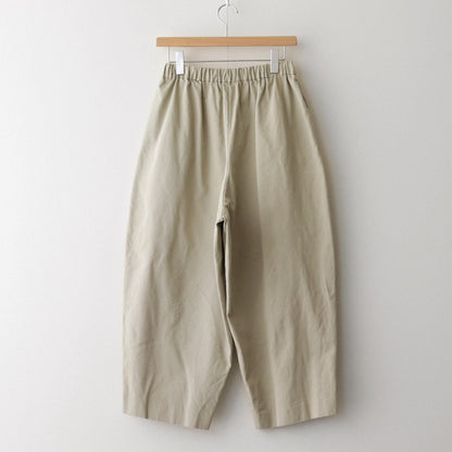 CHINO CLOTH / DOUBLE TUCK WIDE TAPERED #KHAKI [SP1916-6]