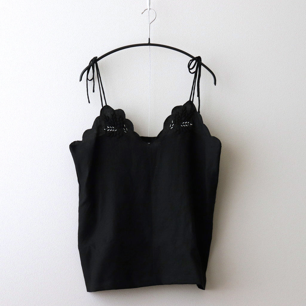 BONVOYAGE CAMISOLE #black [27-0024s] – DOKODO