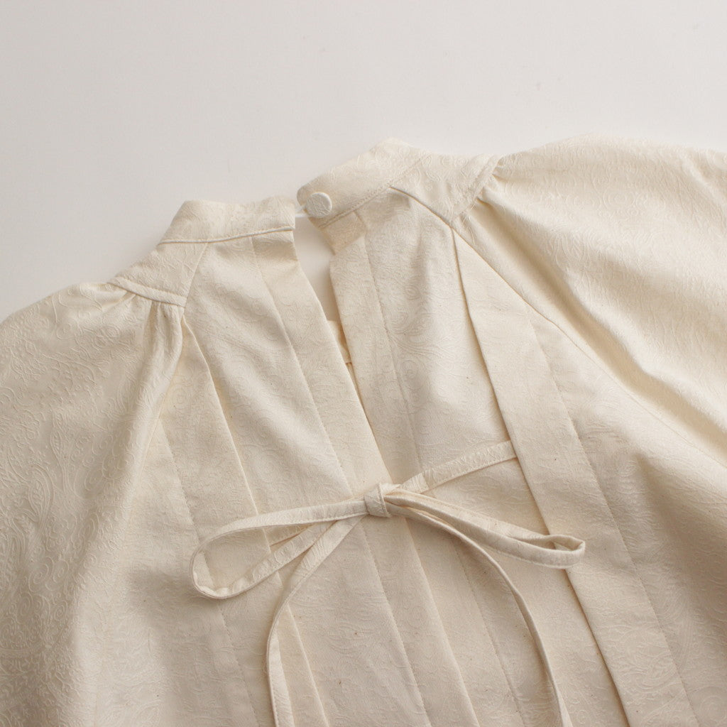 白晝の夢 flare sleeve blouse #ivory [TLF-224-bl001-ja]