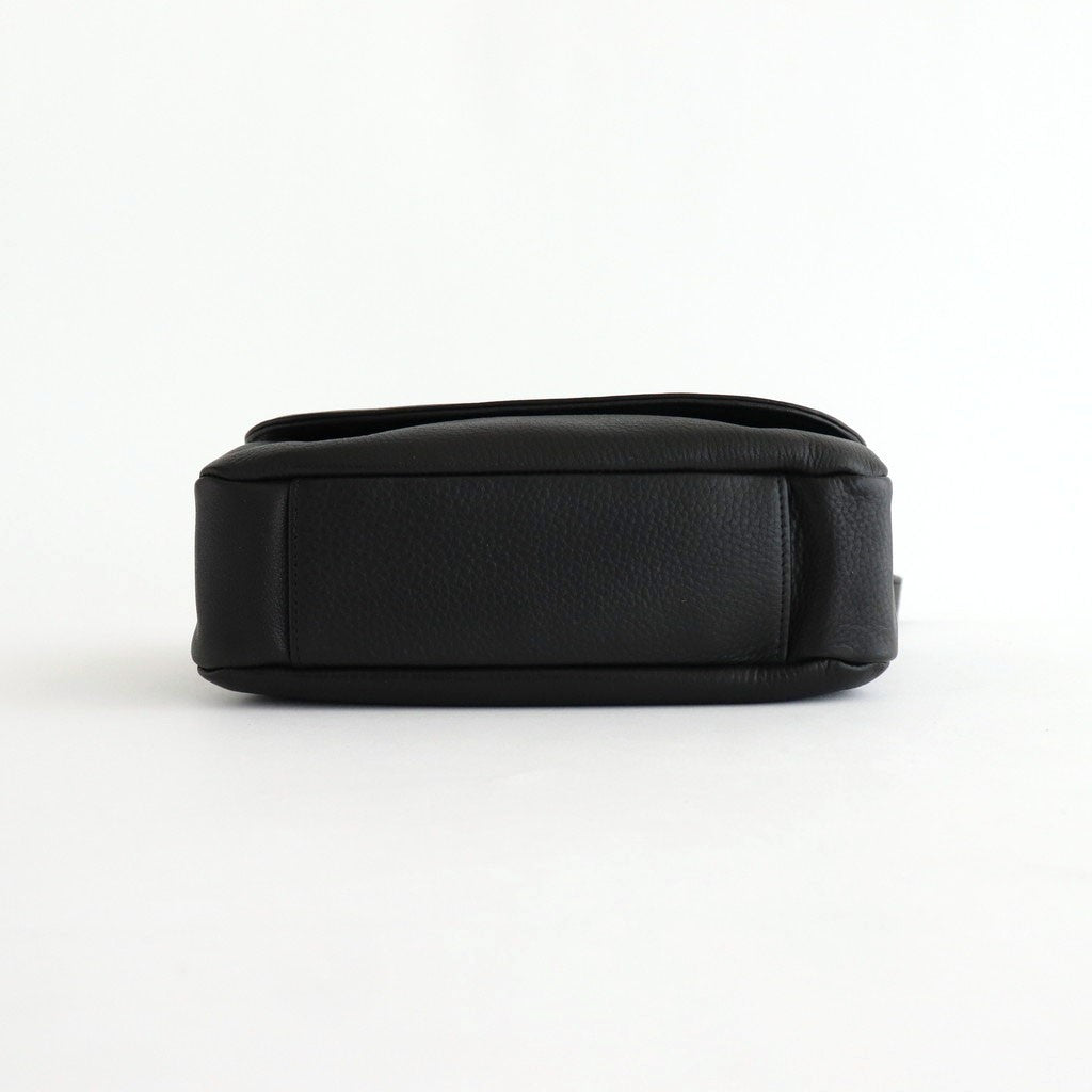 plain shoulder bag #black