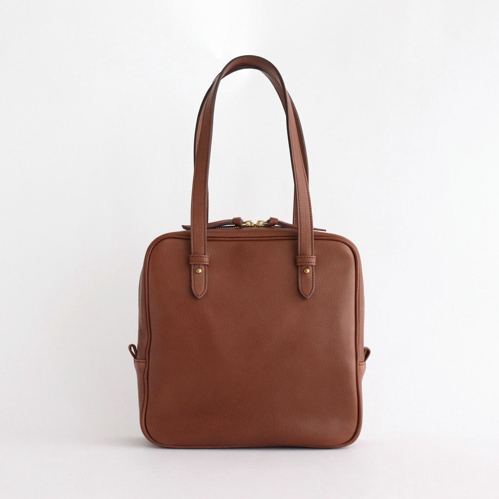 square hand bag #antique brown