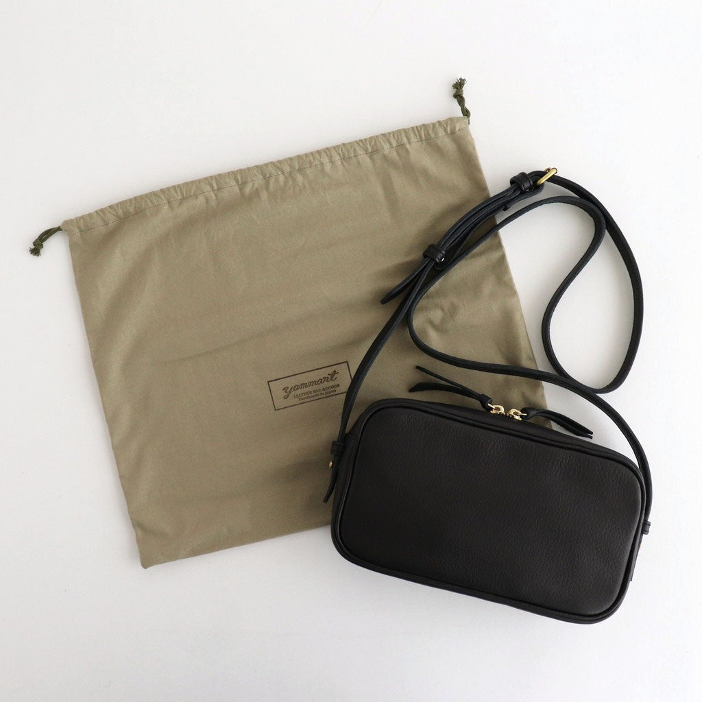 rectangle shoulder bag #black