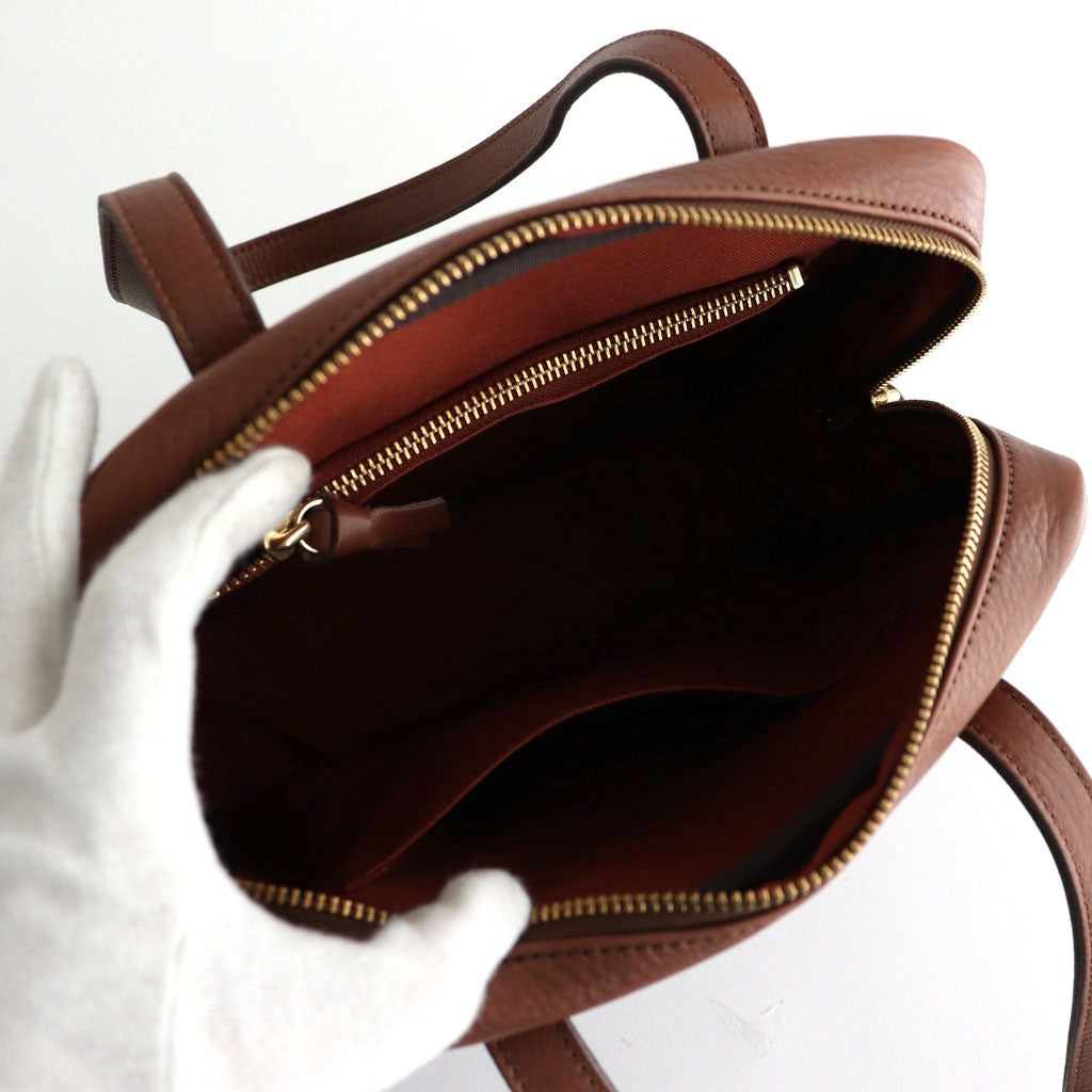square hand bag #antique brown