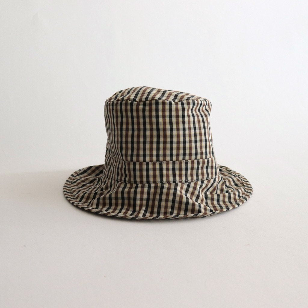 ROBINSON'S CHECK HAT #BROWN [NO.5818] _ OLDMAN'S TAILOR R&D.M.Co