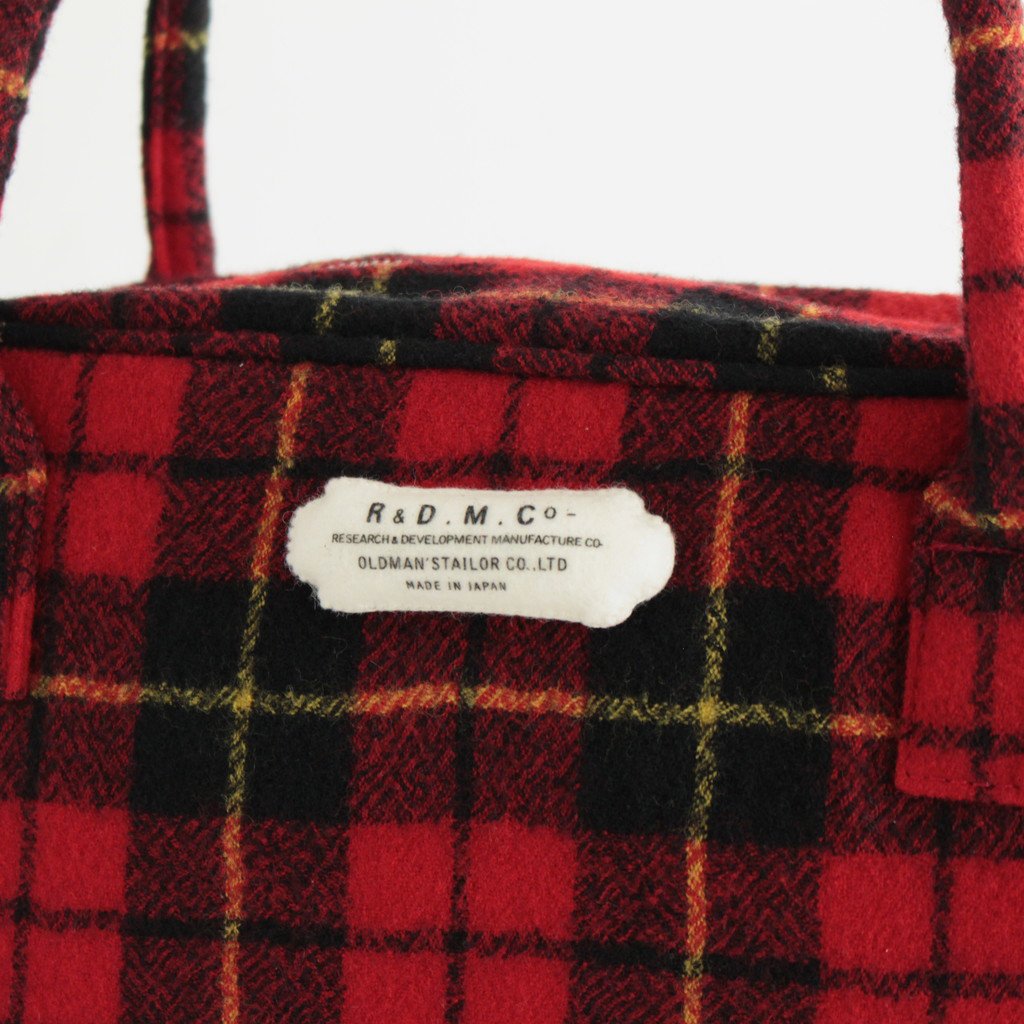 WOOL.T.C BOSTON BAG WITH BROOCH #WALLACE [NO.5910]