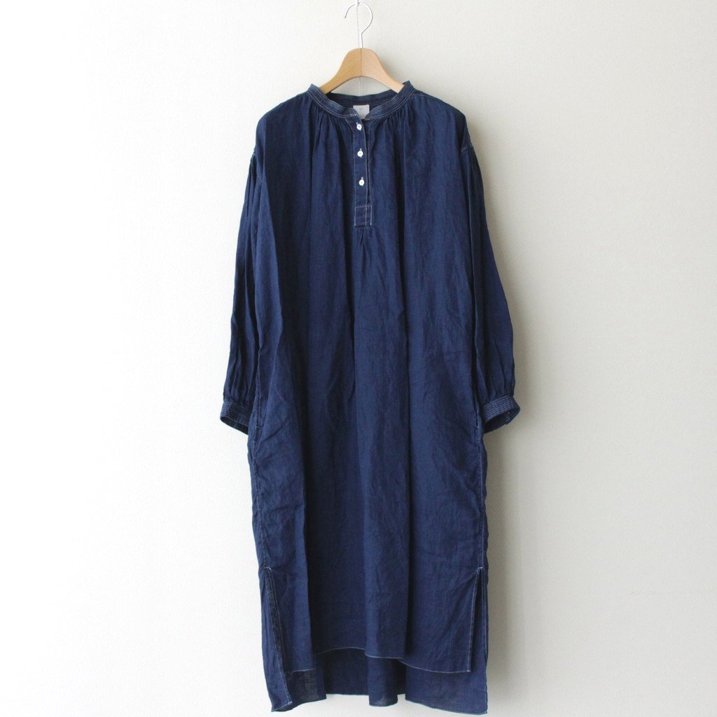 INDIGO LINEN ONEPIECE #BLUE [SP1020-2] _ SP | エシュペー – DOKODO