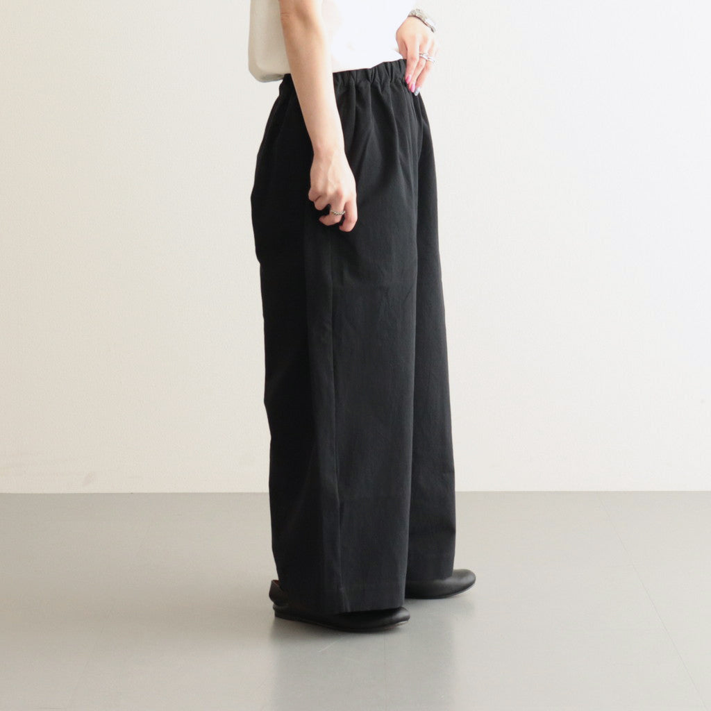 Gaul Cotton Pants #BK [A232222PP581]