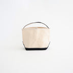 CUBE TOTE SMALL #NATURAL/BLACK [TMB-2683N]