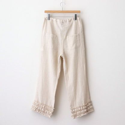 FRILL DECORATION PANTS #Antique White [no.7317]