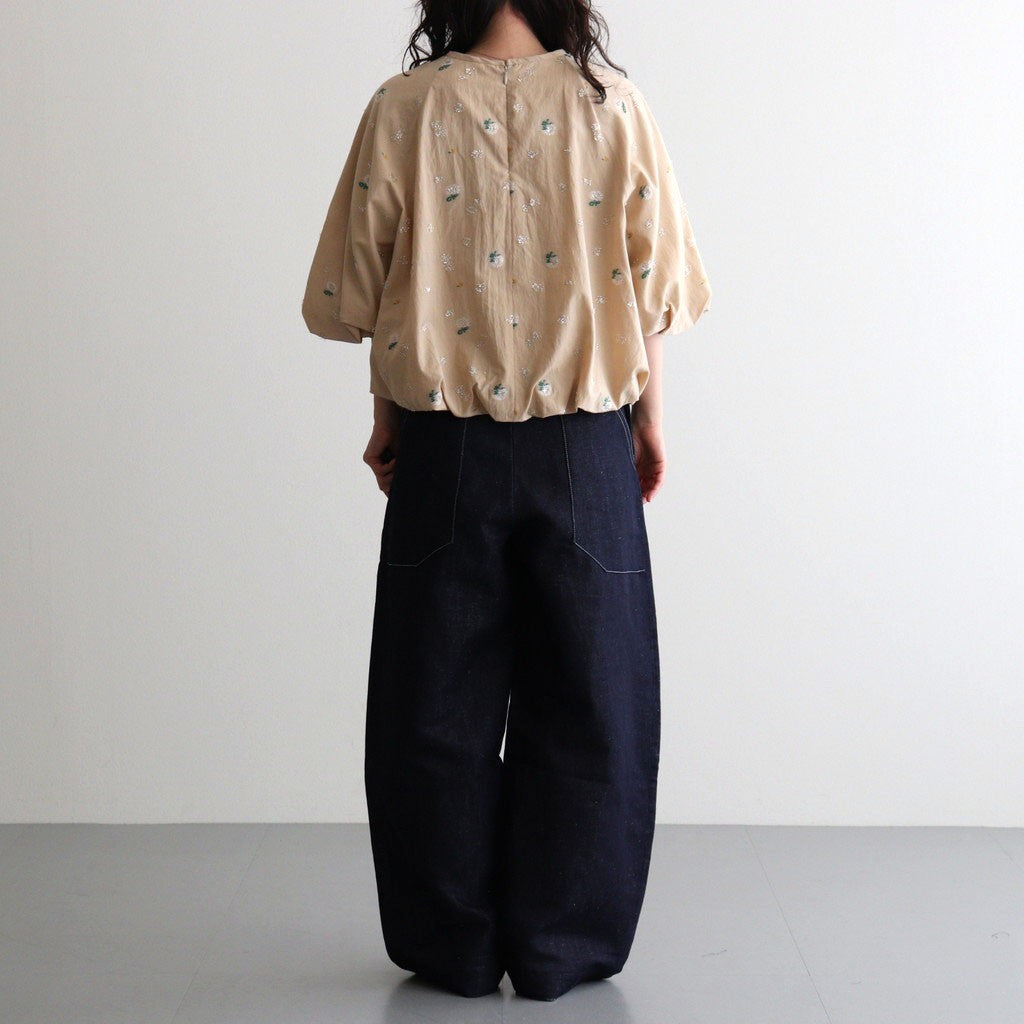 balloon sleeve pullover #komorebi BG [KJ507SS43]