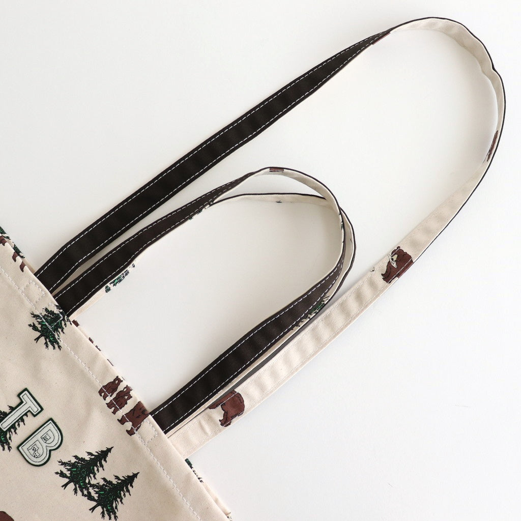 3HANDLE TOTE BEAR #BEAR+WAPPEN/CHOCO [TMB-21040A]