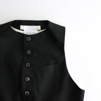 Poets vest #black [TLF-125-ve002-ht]