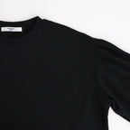 アメリカンコットン天竺 ボリュームスリーブPO #001 クロ [US260CT013]