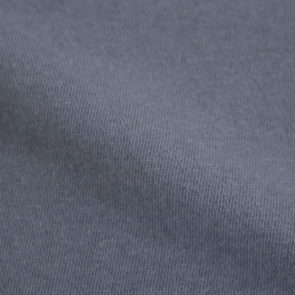 cotton open-end yarn terry sweat shirt #steel blue [WXSP-UW119]