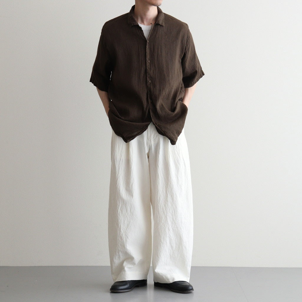 HW wide trousers #Off white [261507]
