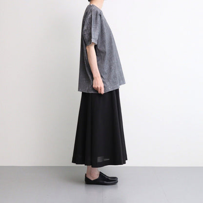 Translucent Silence Circular skirt #Black [TLF-225-sk005-cdv]