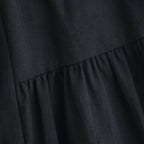 此処にある：ティアードスカート #black [13261-03212]