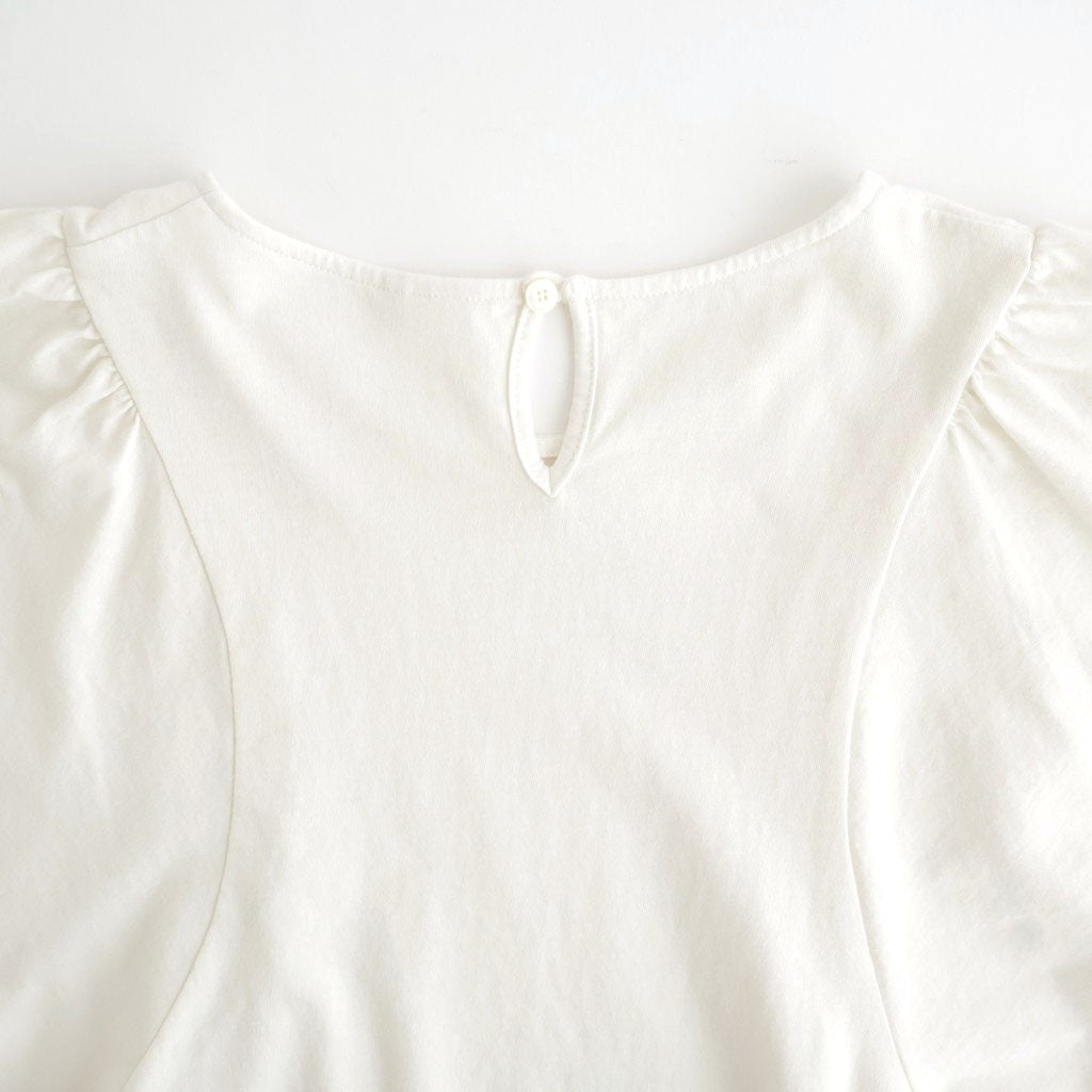 芽：パフスリーブプルオーバー #antique white [13262-04107]