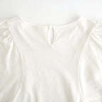 芽：パフスリーブプルオーバー #antique white [13262-04107]