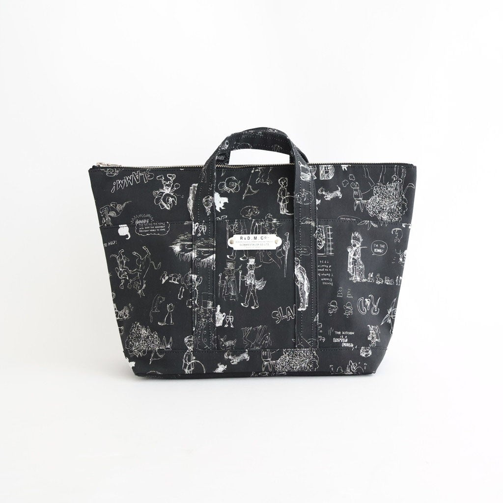 GRAFFITI TOTE BAG #Black [no.7950]