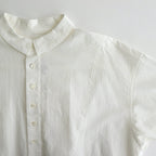 指間の光 Bosom shirt dress #ecru [TLF-125-sh004-vcg]