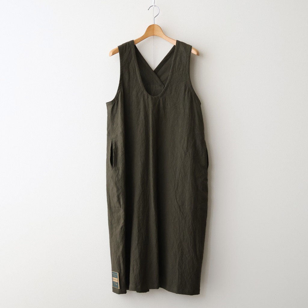 HW pull-on dress #Khaki [261308]