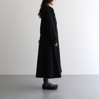 乾いた庭：レースカラーワンピース #black [13261-05111]